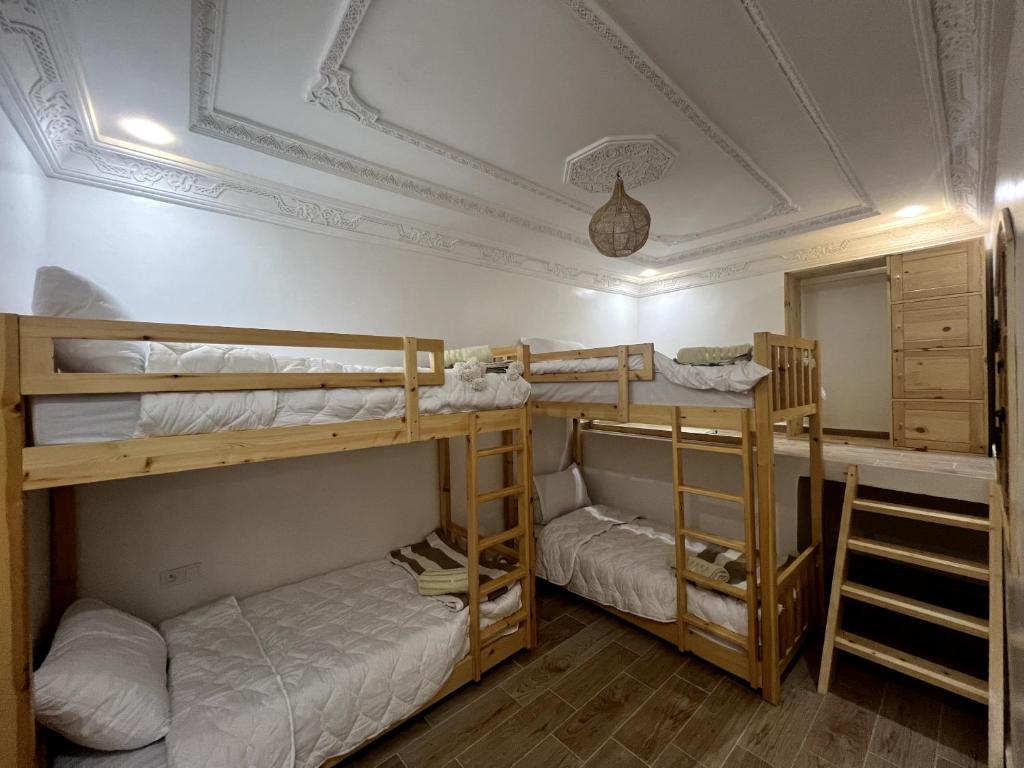 Family apartment – dormitory bunk room