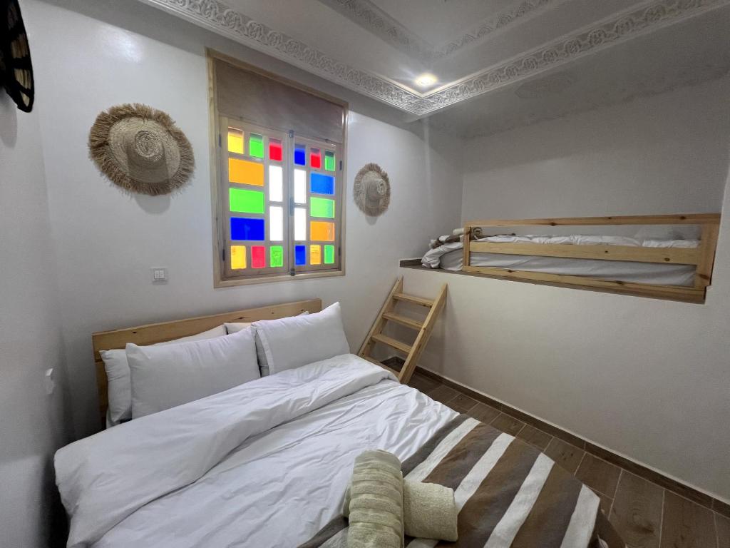 Family apartment – bedroom with bunk bed