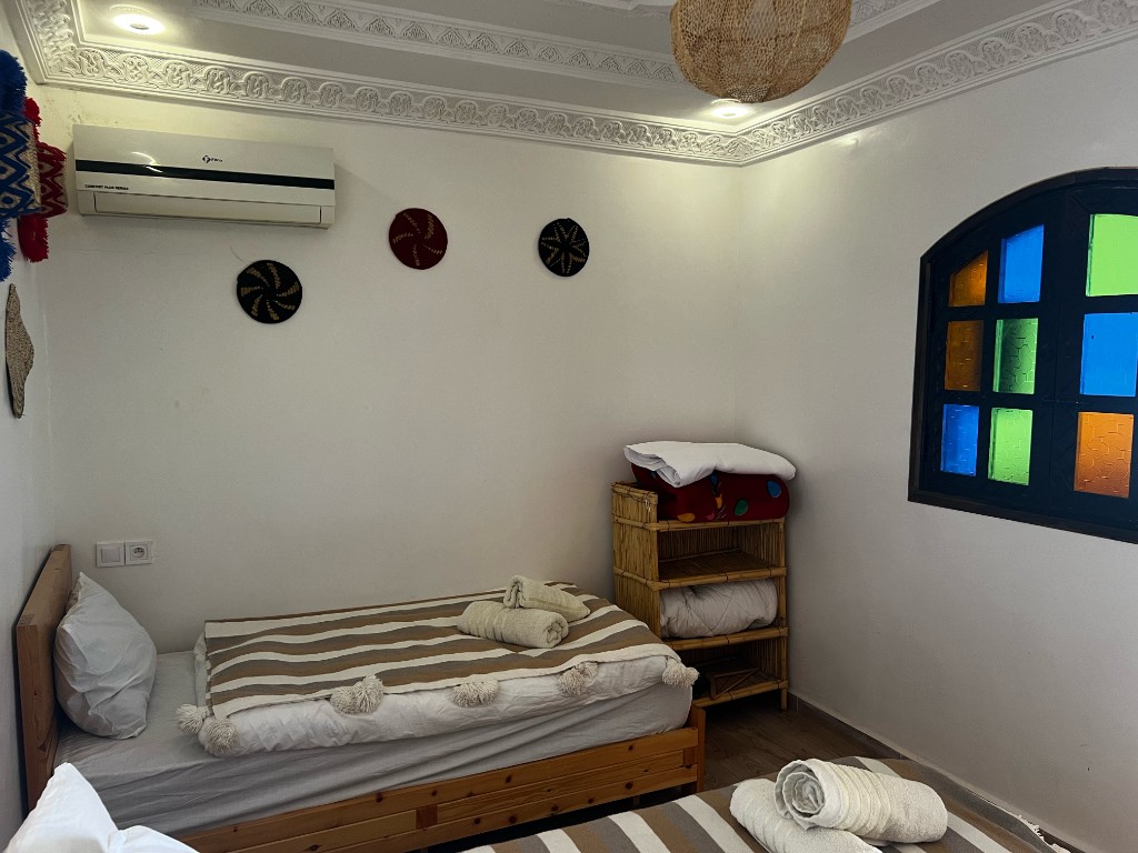 Double room with air conditioning
